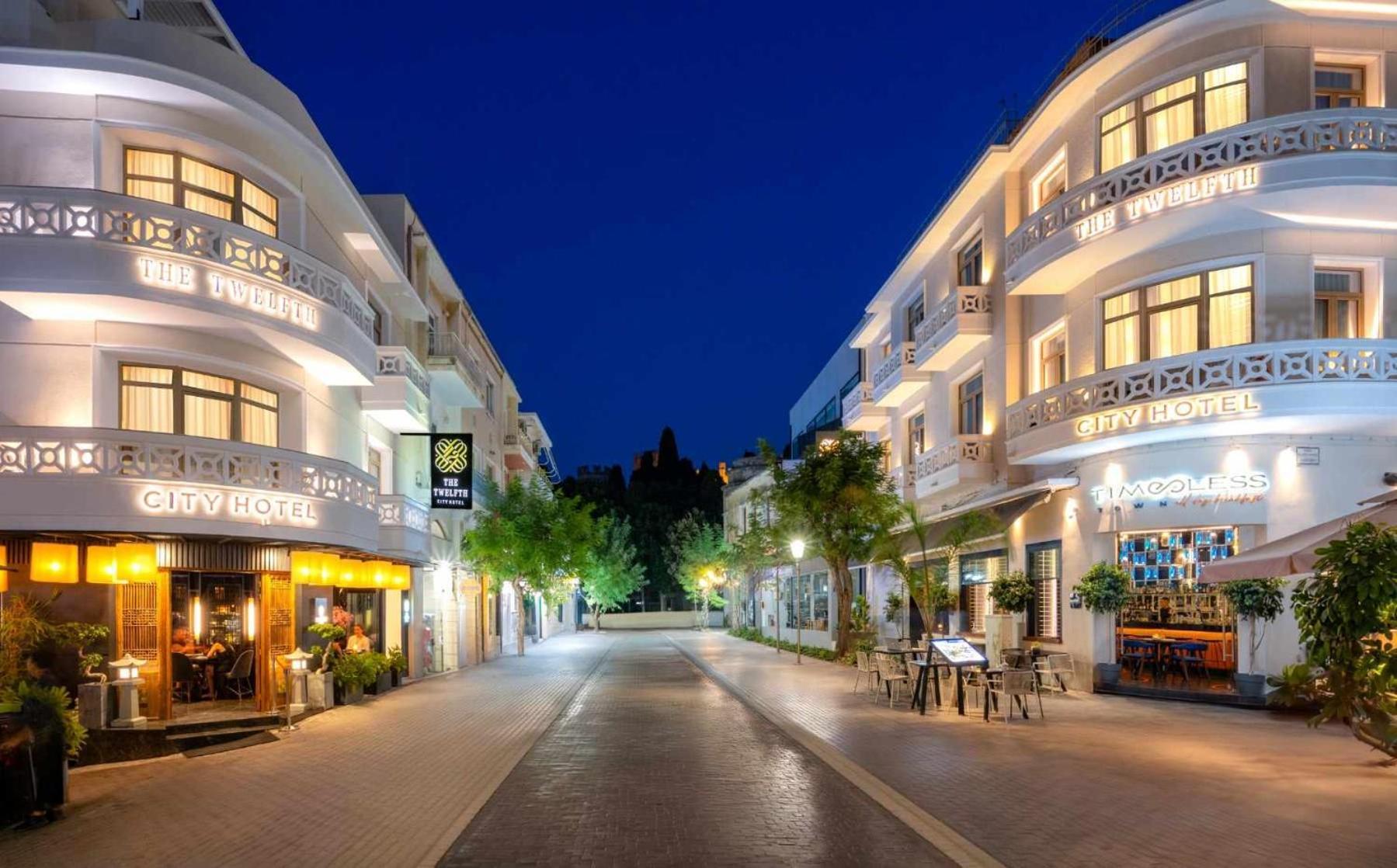 Rhodes City The 12Th City Hotel מראה חיצוני תמונה